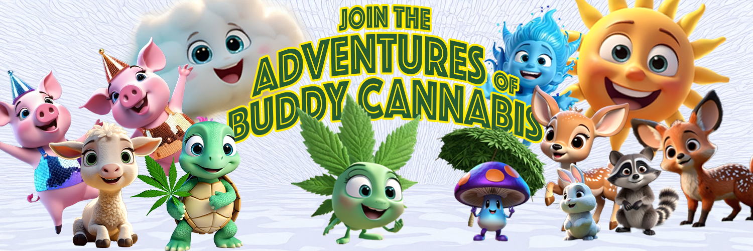 Parrishoot Publishing Adventures of Buddy Cannabis- Budding Kindness